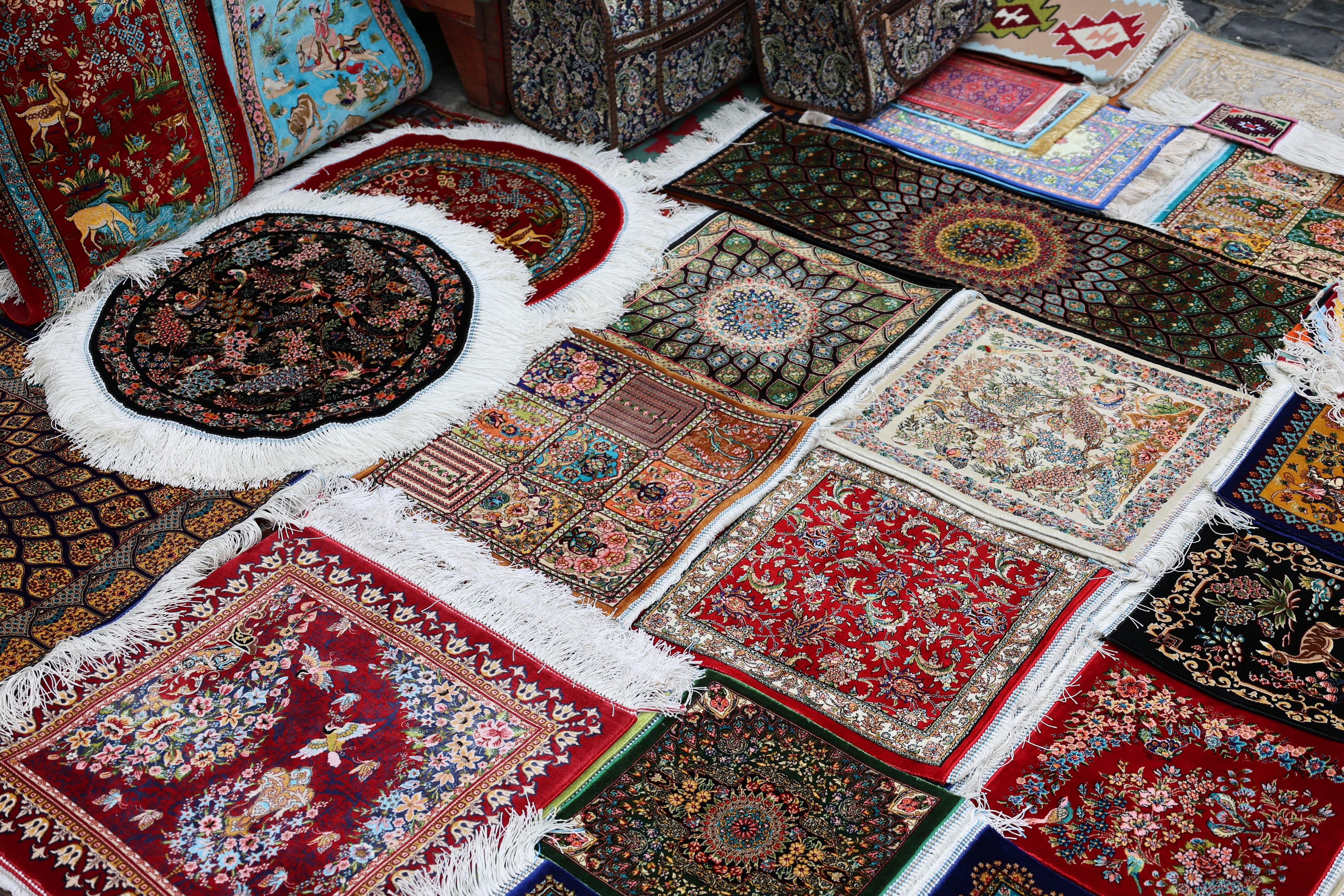 carpet fabric and surface