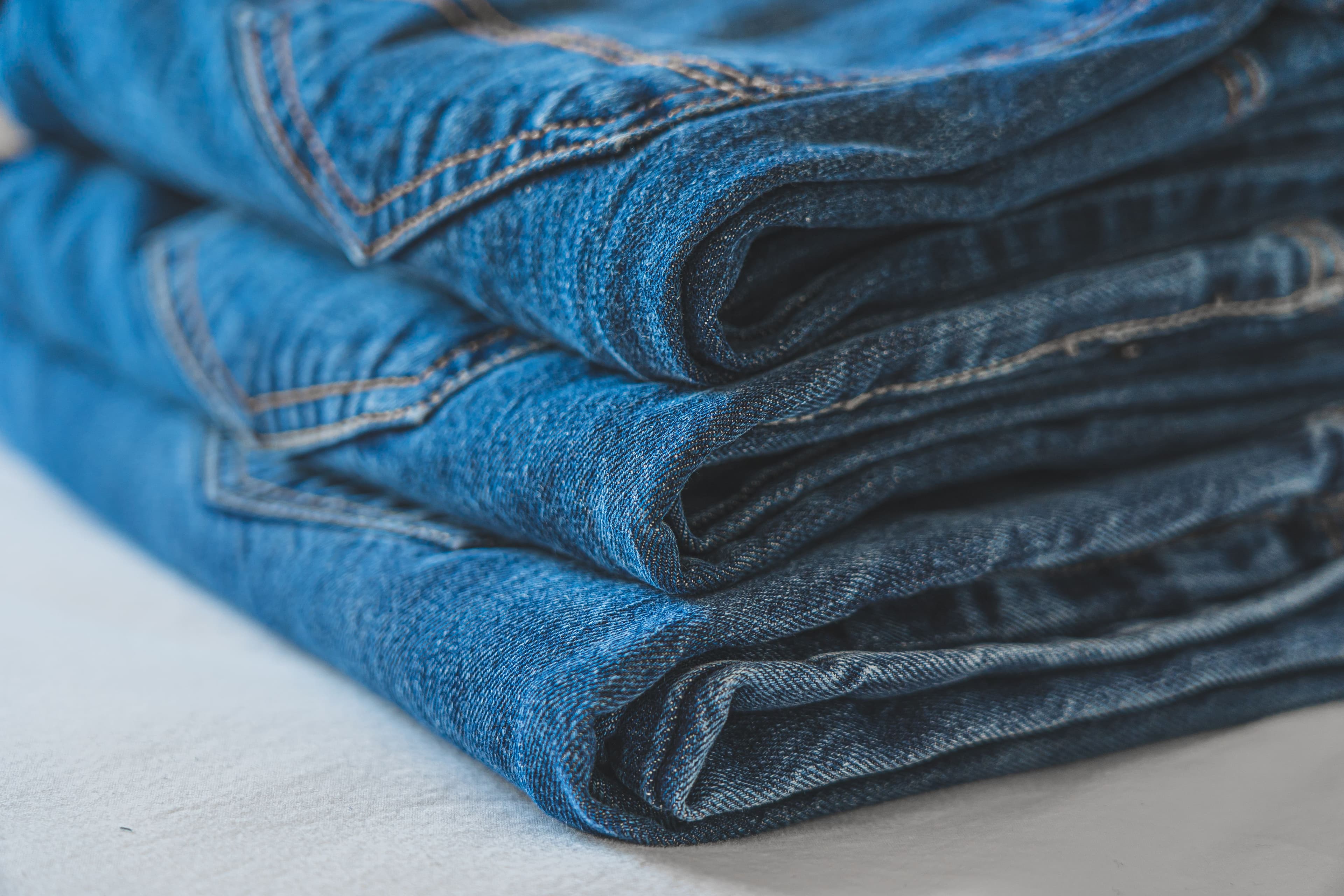 denim fabric and surface