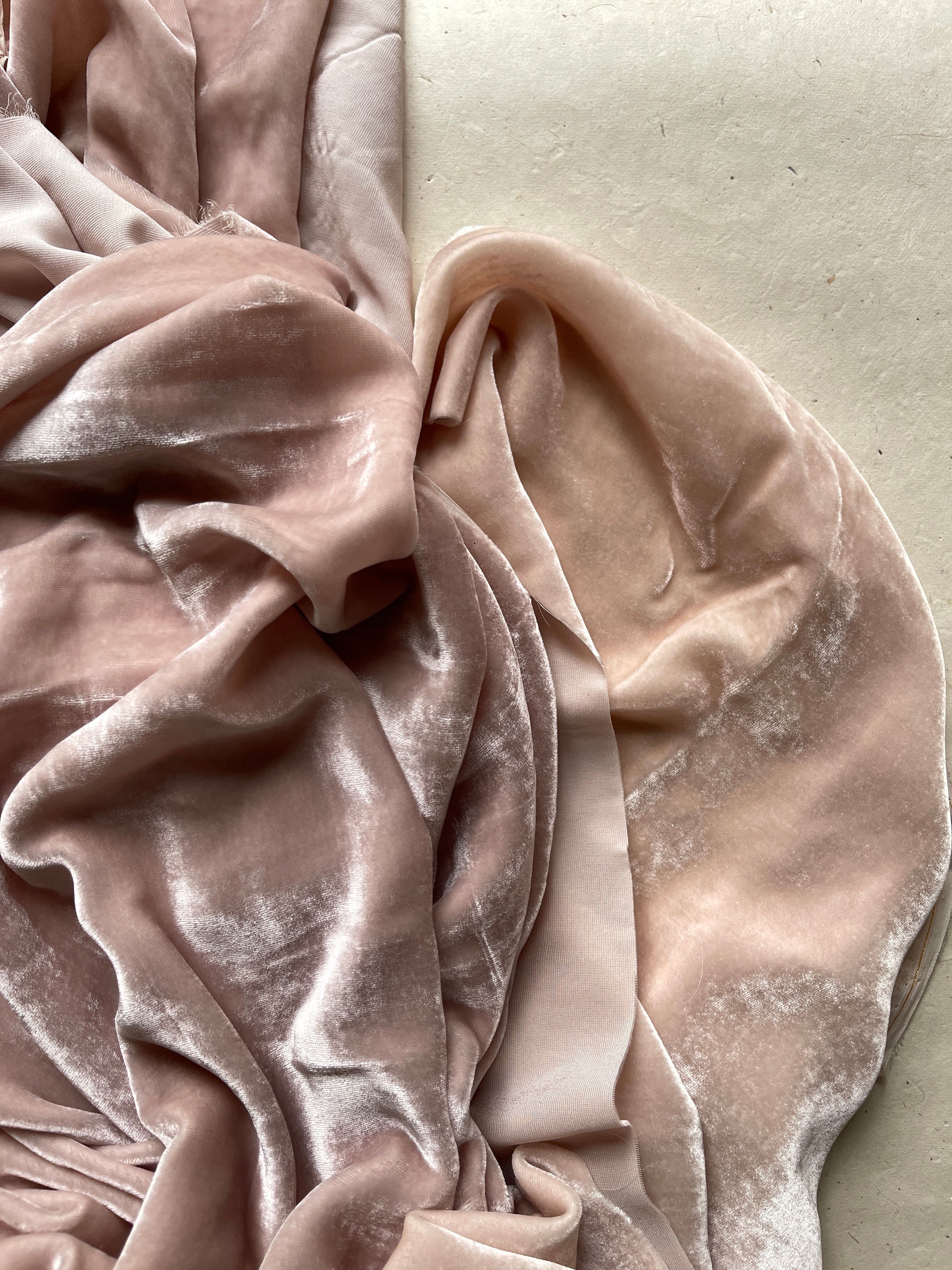 velvet fabric and surface